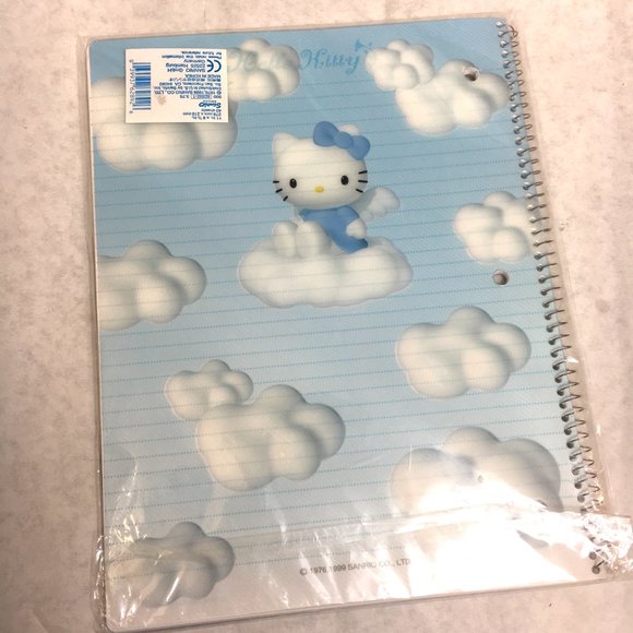 SANRIO Hello Kitty Wirebound Notebook NWT VTG - Picture 9 of 12